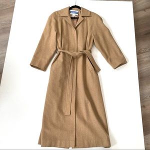 PENDLETON 100%Virgin wool vintage tench coat